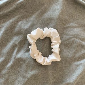 White Lululemon Scrunchie